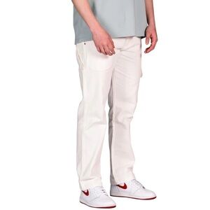 Revolve White Cargo Pants Brand- Honor the Gift minimalist